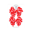 **2 WEEK PRE-ORDER** Candy Cane Stripe 2.0 :: Mini Traveler Pigtail Set For Cheap