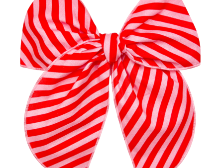 **2 WEEK PRE-ORDER** Candy Cane Stripe 2.0 :: Oversized Traveler For Sale