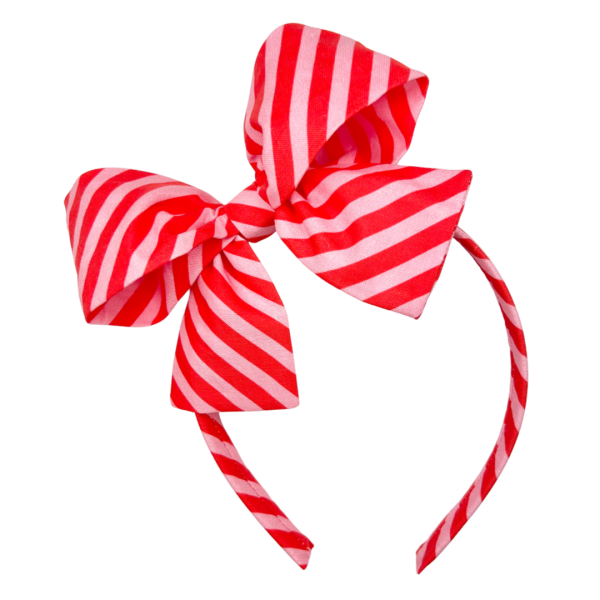 **2 WEEK PRE-ORDER** Candy Cane Stripe 2.0 :: Big Girl Headband Online now