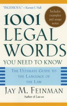 1001 Legal Words You Need To Know Online